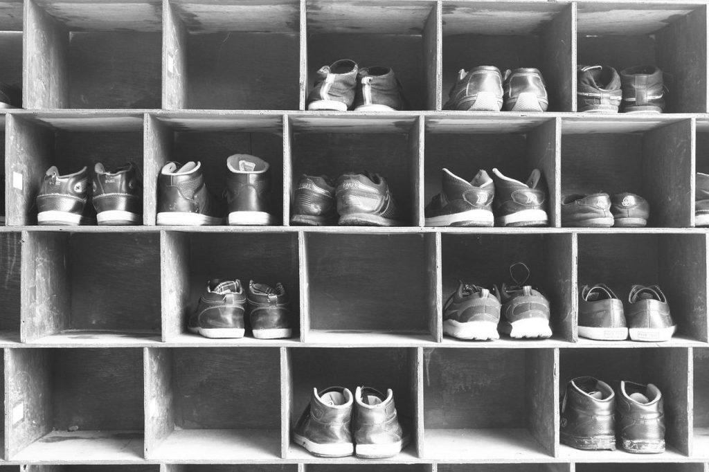 shoe storage