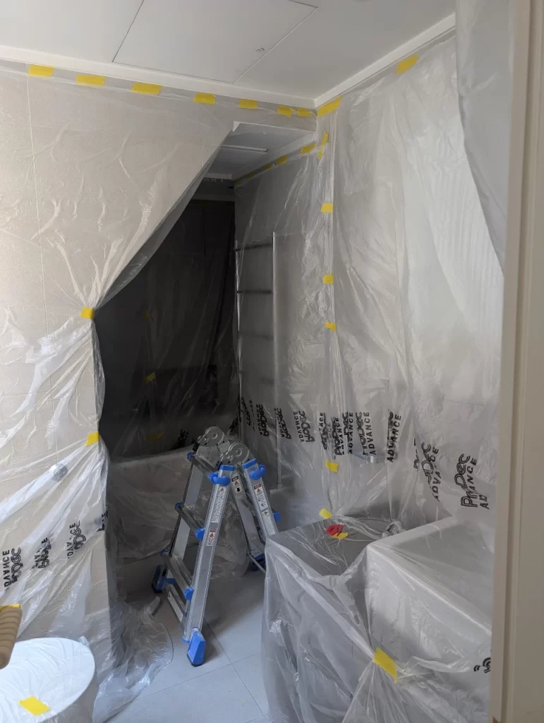 dust protection during building works